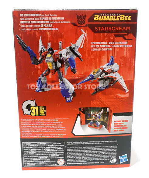 Transformers Studio Series 72 Voyager Transformers Bumblebee Starscream